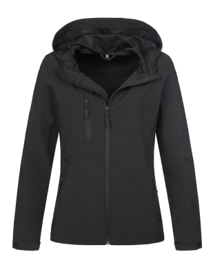 Jacka Stedman Softest Shell Hooded Jacket Women 40505 | Swedishmerch