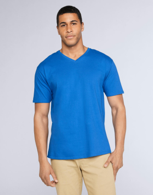 T-shirt Gildan Premium Cotton Adult V-Neck T-Shirt 11009 | Swedishmerch