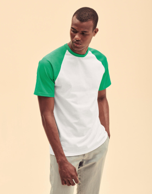 T-shirt Fruit of the Loom Baseball T 11701 | Swedishmerch