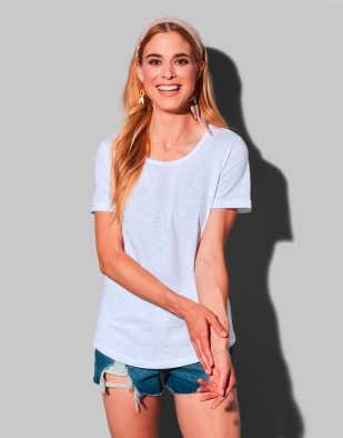 T-shirt Stedman Slub Organic Women 12805 | Swedishmerch