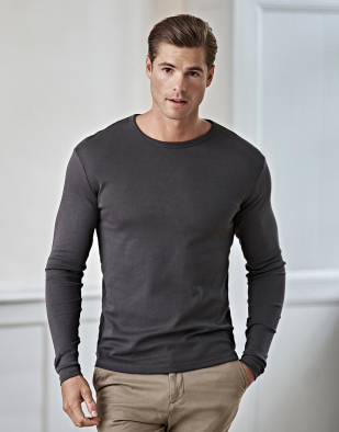 T-shirt Tee Jays Mens LS Interlock T-Shirt 17454 | Swedishmerch