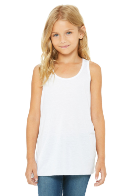 T-shirt Bella+Canvas Youth Flowy Racerback Tank 18306 | Swedishmerch