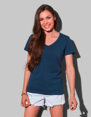 T-shirt Stedman Classic-T V-Neck Women 19705 | Swedishmerch