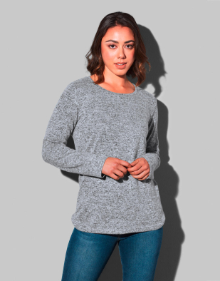 Sweatshirt Stedman Knit Long Sleeve Women 20205 | Swedishmerch