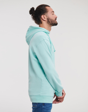Hoodie Russell Pure Organic Pure Organic High Collar Hooded Sweat 20900 | Swedishmerch