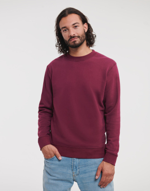 Sweatshirt Russell Pure Organic Pure Organic Reversible Sweat 21000 | Swedishmerch
