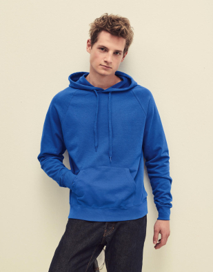Hoodie Fruit of the Loom Lightweight Hooded Sweat 21201 | Swedishmerch