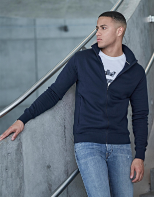 Sweatshirt Tee Jays Full Zip Cardigan 21454 | Swedishmerch