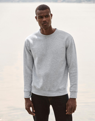 Sweatshirt Fruit of the Loom Premium Set In Sweat 21501 | Swedishmerch