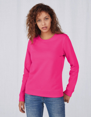 Sweatshirt B&C Organic Inspire Crew Neck /women_° 22942 | Swedishmerch