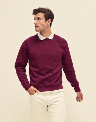 Sweatshirt Fruit of the Loom Classic Raglan Sweat 23701 | Swedishmerch