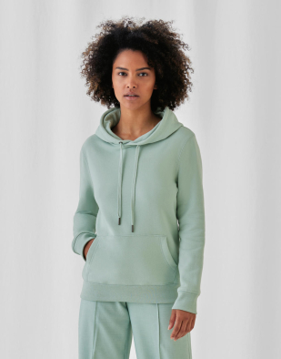 Hoodie B&C QUEEN Hooded_° 24542 | Swedishmerch