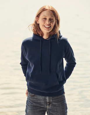 Hoodie Fruit of the Loom Ladies Classic Hooded Sweat 24901 | Swedishmerch