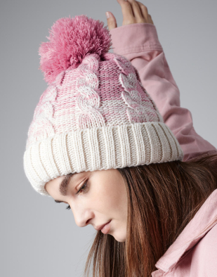 Mössa Beechfield Ombré Beanie 39269 | Swedishmerch