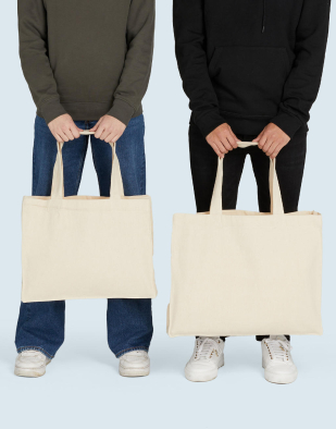 Väska Canvas Wide Shopper with Fold LH 67557 | Swedishmerch