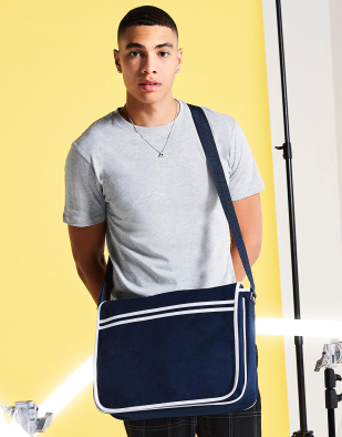 Väska Bagbase Retro Messenger 68729 | Swedishmerch