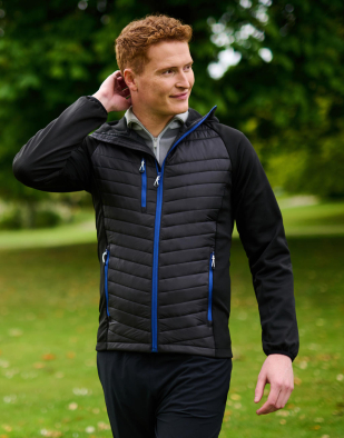 Jacka Regatta Professional Men’s Navigate Hybrid Hooded Jacket 79017 | Swedishmerch