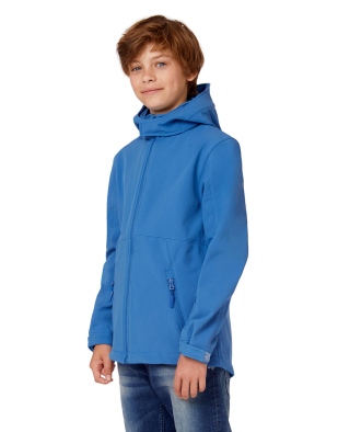 Jacka B&C Hooded Softshell/kids 81042 | Swedishmerch