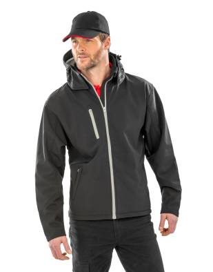 Jacka Result Core TX Performance Hooded Softshell Jacket 82733 | Swedishmerch