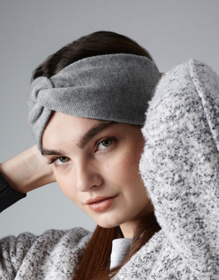 Mössa Beechfield Twist Knit Headband 91969 | Swedishmerch