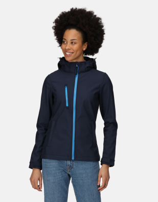 Jacka Regatta Professional Women's Venturer 3-Layer Hooded Softshell Jacket 94917 | Swedishmerch