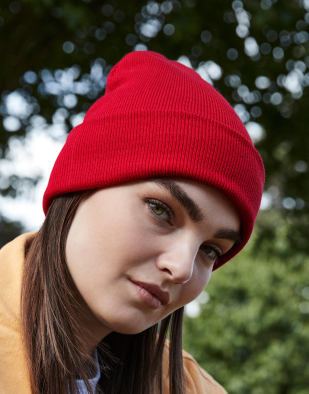 Mössa Beechfield Organic Cotton Original Cuffed Beanie 94969 | Swedishmerch