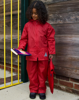 Jacka Result Junior Waterproof Jacket/Trouser Set 99833 | Swedishmerch