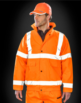 Jacka Result Safe-Guard Core Hi-Vis Winter Blouson 81933 | Swedishmerch