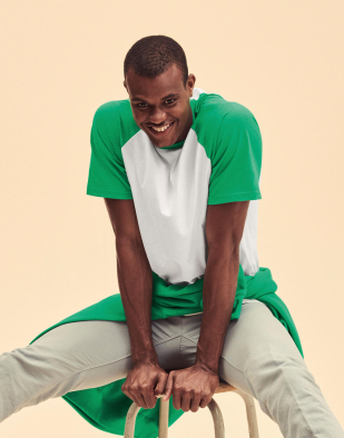 T-shirt Fruit of the Loom Baseball T 11701 | Swedishmerch