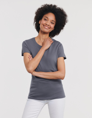 T-shirt Russell Pure Organic Ladies' Pure Organic Heavy Tee 12500 | Swedishmerch