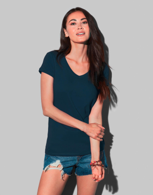 T-shirt Stedman Megan V-neck 12905 | Swedishmerch