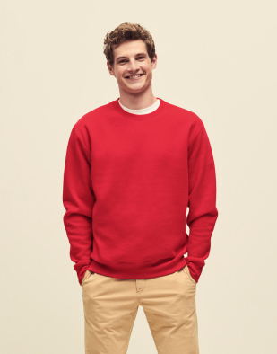Sweatshirt Fruit of the Loom Premium Set In Sweat 21501 | Swedishmerch