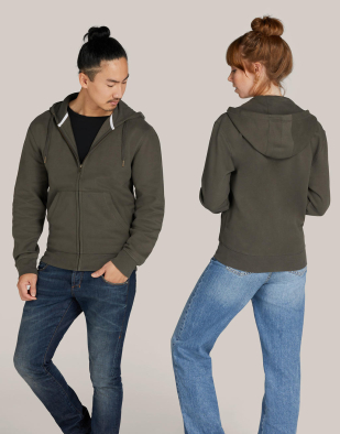 Ziphoodie SG Signature Signature Tagless Hooded Full Zip Unisex 23152 | Swedishmerch