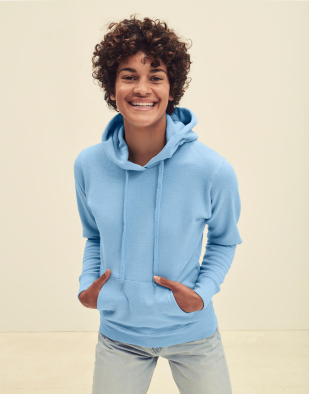 Hoodie Fruit of the Loom Ladies Classic Hooded Sweat 24901 | Swedishmerch