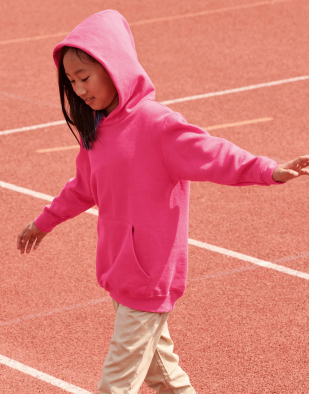 Hoodie Fruit of the Loom Kids Classic Hooded Sweat 28001 | Swedishmerch