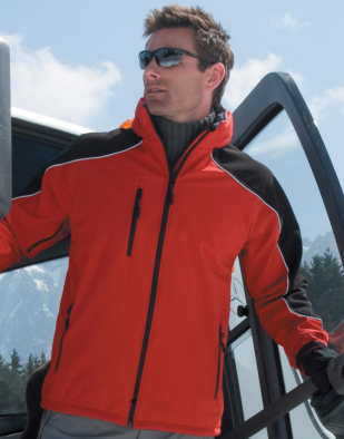 Jacka Result Work-Guard Ice Fell Hooded Softshell Jacket 44833 | Swedishmerch