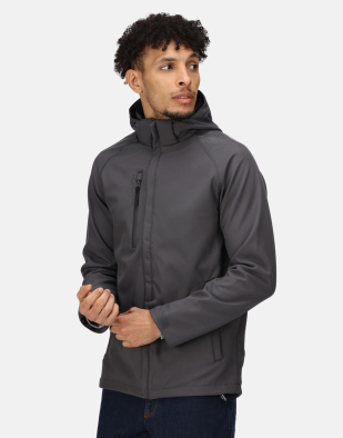 Jacka Regatta Professional Repeller Lined Hooded Softshell 49017 | Swedishmerch