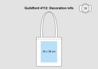 Väska Shugon Guildford Cotton Shopper/Tote Shoulder Bag 62038 | Swedishmerch