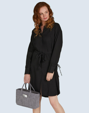 Väska Pocket Felt Shopper 64157 | Swedishmerch