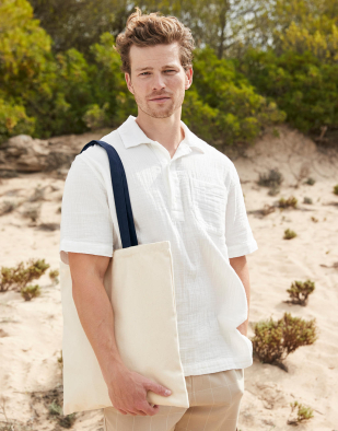 Väska Westford Mill EarthAware™ Organic Bag for Life - Contrast Handle 67228 | Swedishmerch