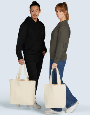 Väska Canvas Wide Shopper LH 67457 | Swedishmerch