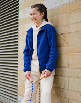 Jacka Regatta Junior Junior Full Zip Microfleece 77717 | Swedishmerch