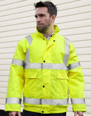 Jacka Result Safe-Guard Core Hi-Vis Winter Blouson 81933 | Swedishmerch