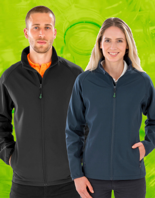 Jacka Result Genuine Recycled Women's Recycled 2-Layer Printable Softshell Jkt 96033 | Swedishmerch
