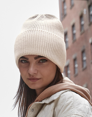 Mössa Beechfield Oversized Cuffed Beanie 96069 | Swedishmerch