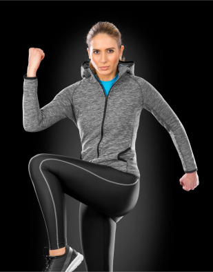 Jacka Spiro Women's Microfleece Hoodi 93233 | Swedishmerch