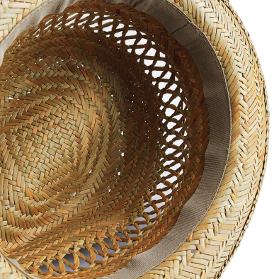 Mössa Beechfield Straw Summer Trilby 04969 | Swedishmerch