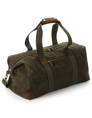 Väska Quadra Heritage Waxed Canvas Holdall 07830 | Swedishmerch
