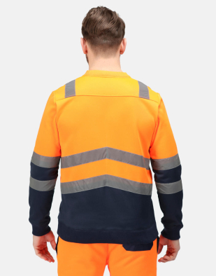 Sweatshirt Regatta High Visibility Pro Hi Vis Sweat Top 20317 | Swedishmerch