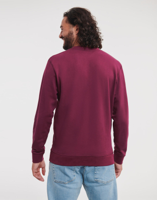 Sweatshirt Russell Pure Organic Pure Organic Reversible Sweat 21000 | Swedishmerch
